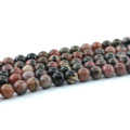 Rare Natural Black Black Rhodonite, Rhodonite Jasper Jewelry beads, L-0143